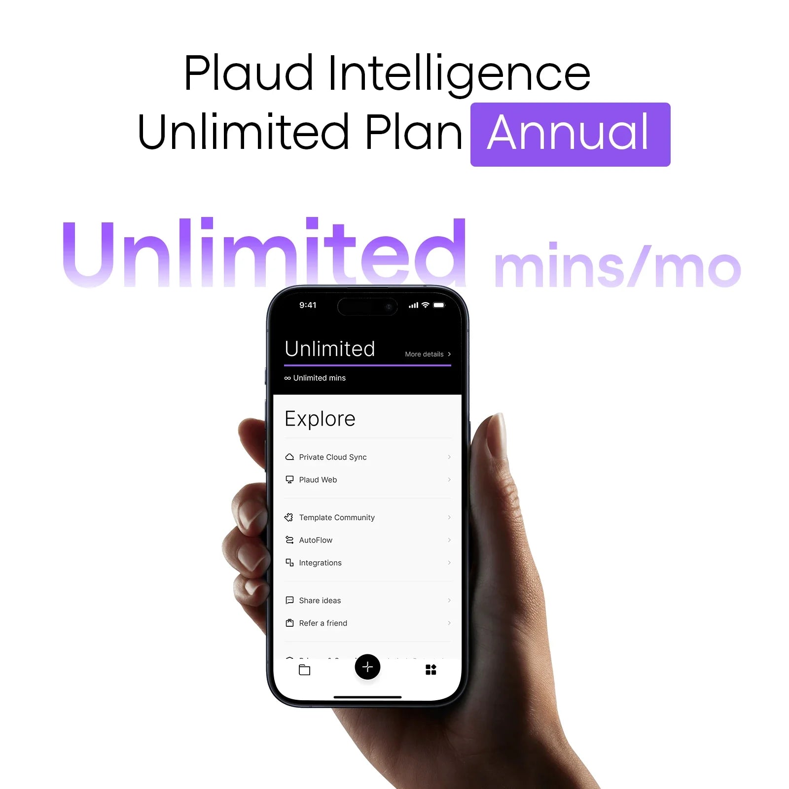 Plaud Intelligence Unlimited Plan - Anual