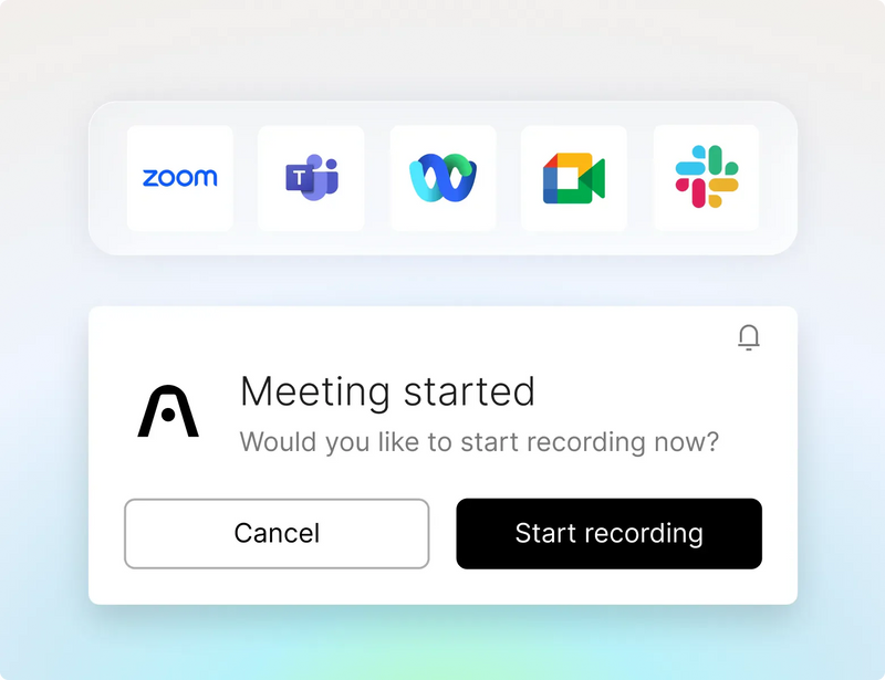 Never miss a meeting