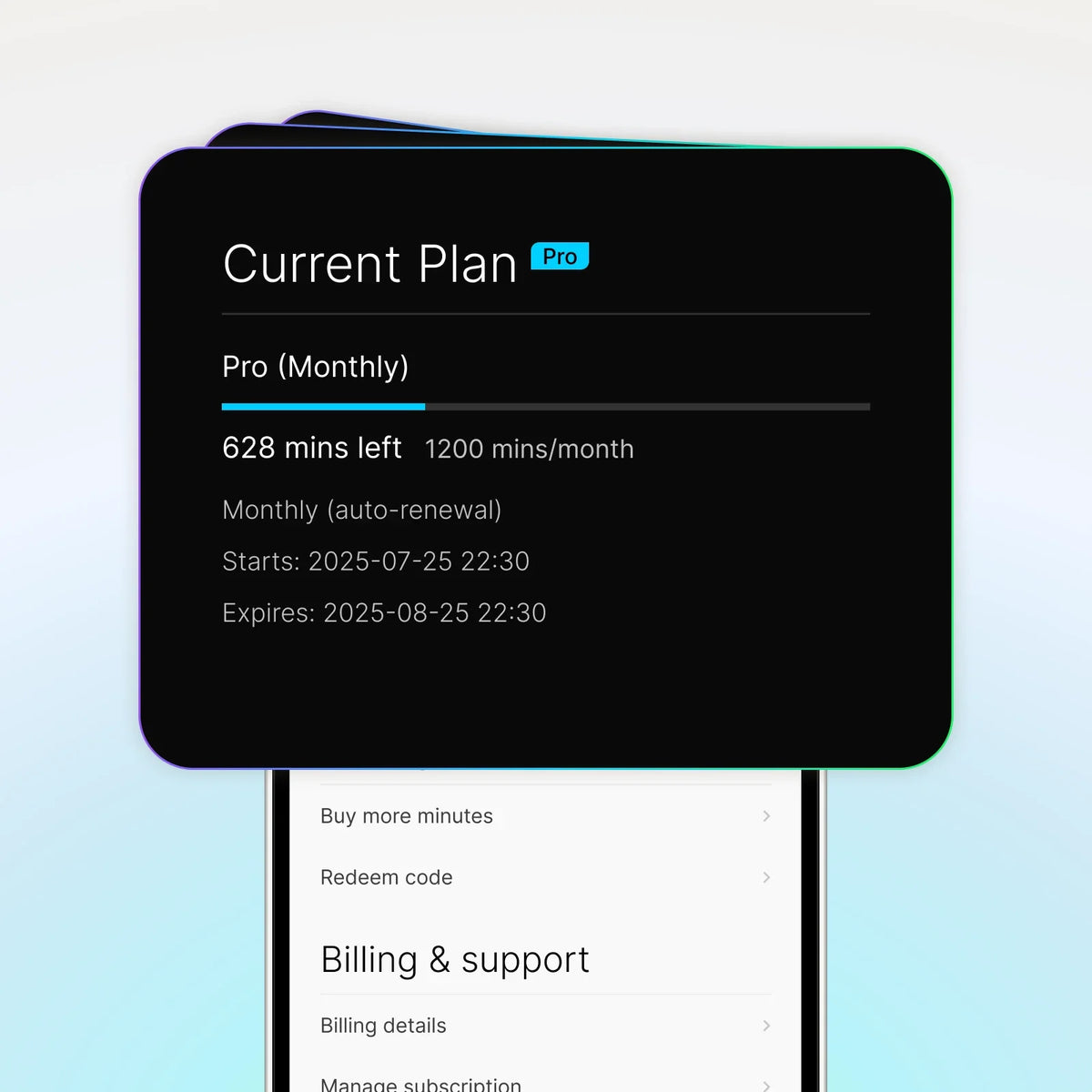 Plaud Intelligence Pro Plan - Mensual