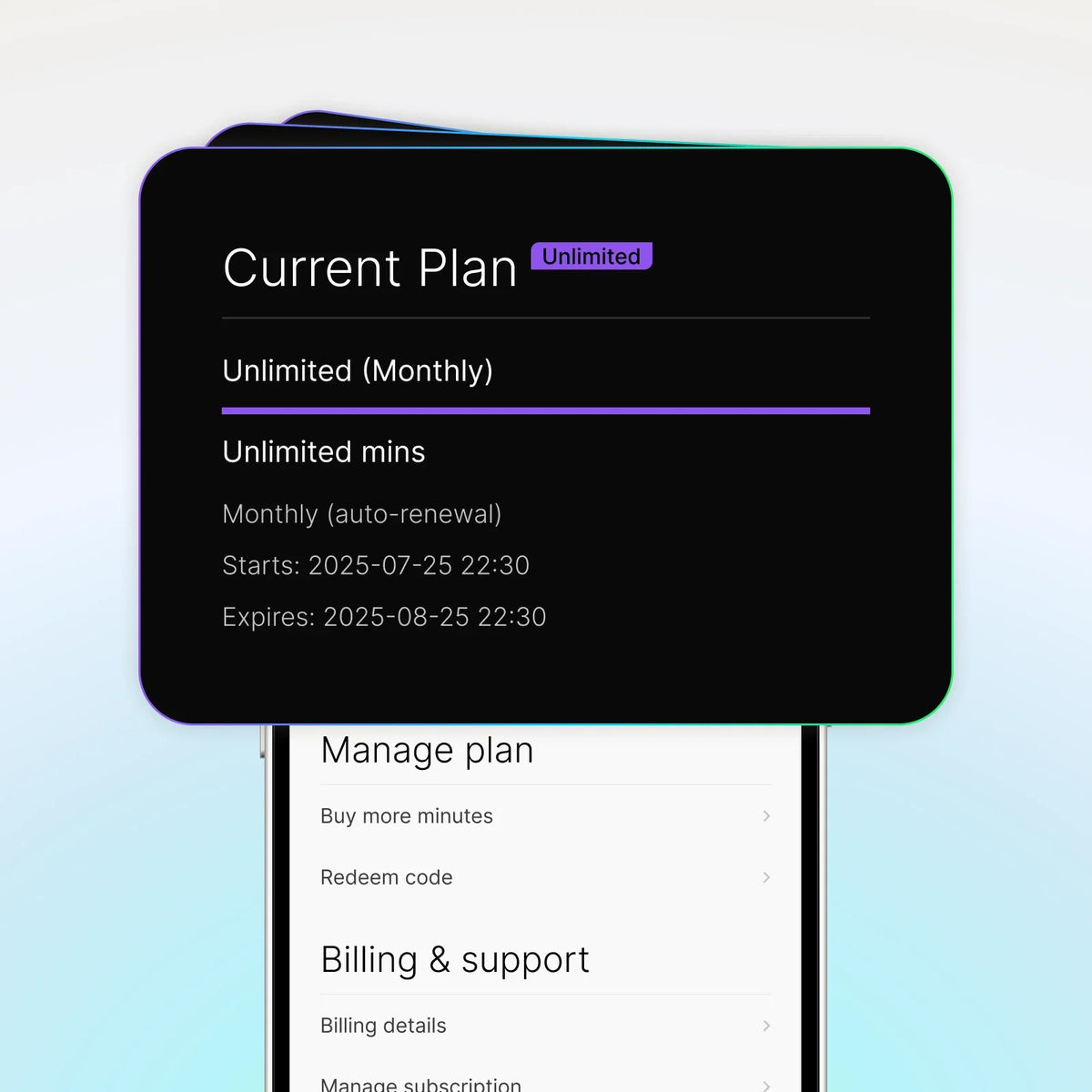 Plaud Intelligence Unlimited Plan - Mensual