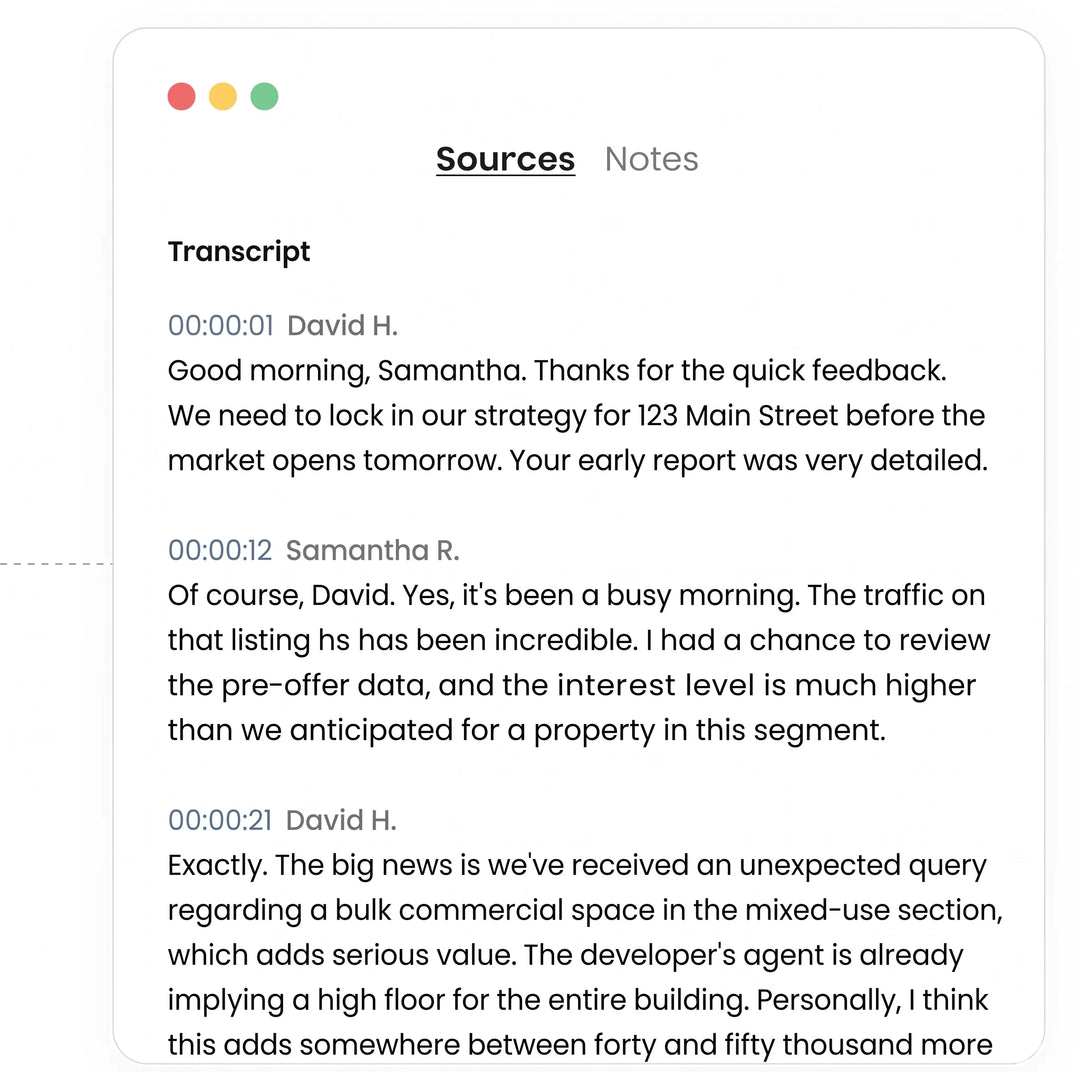 …capturadas y convertidas en notas estructuradas
