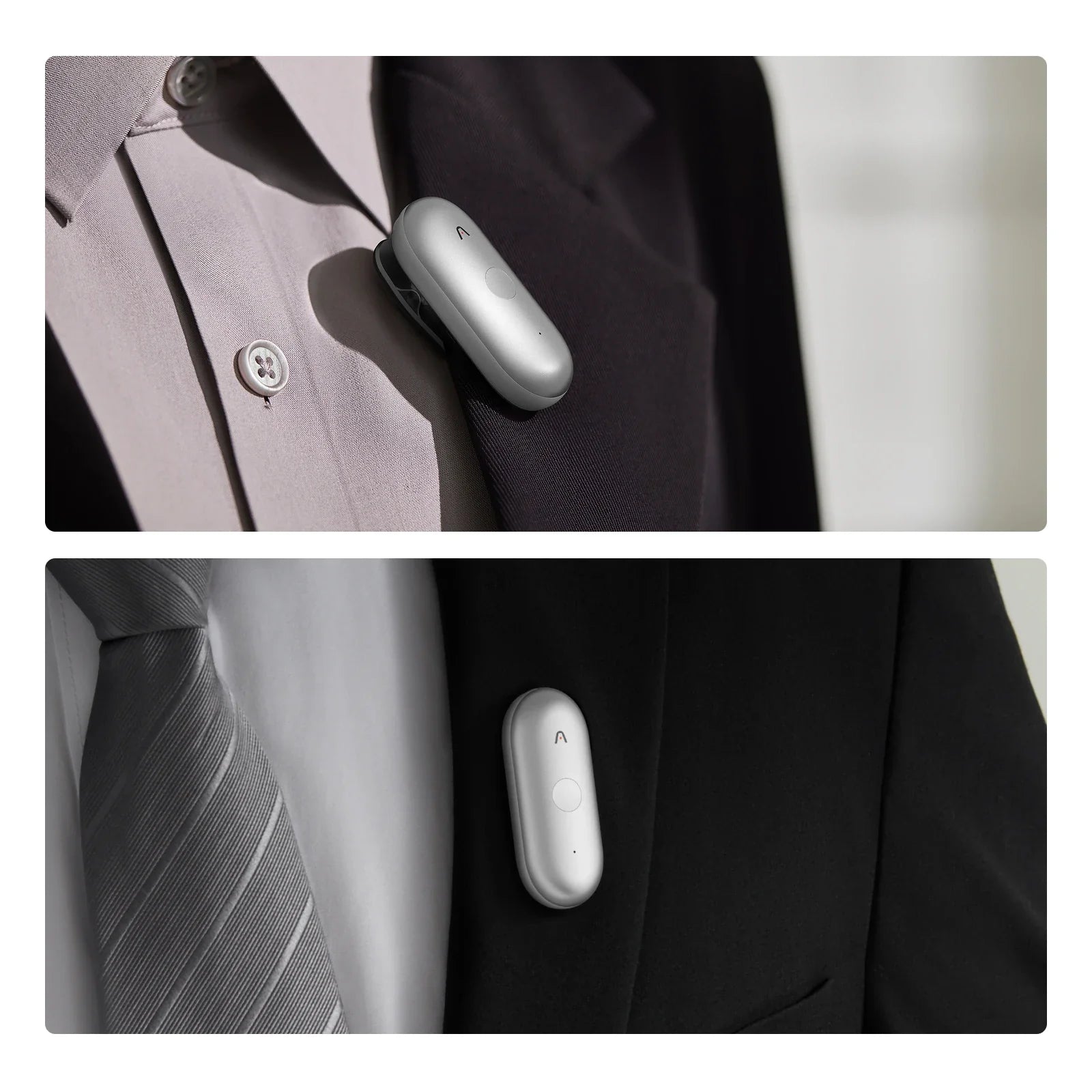 Clip & Pin magnético para Plaud NotePin S