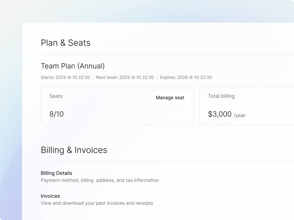 Centralized Billing